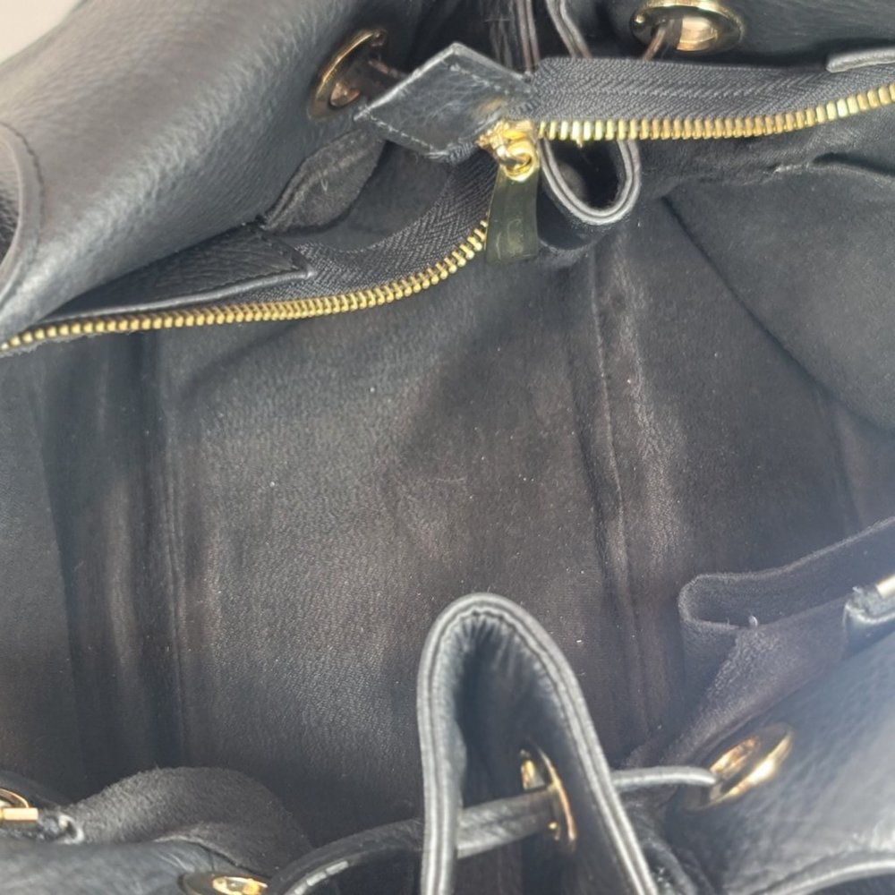 Jimmy Choo Tote Bag in Black Calfskin Lather with Gold Accessories - Picture 15 of 16